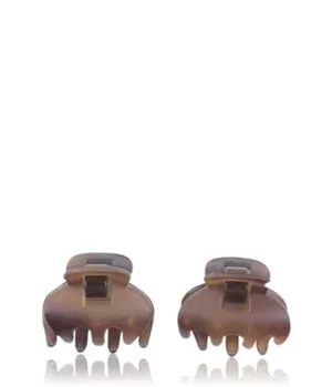 Solida Wasserwellklammer 2,7 cm x 2,6 cm braun Haarspangen 2 Stk