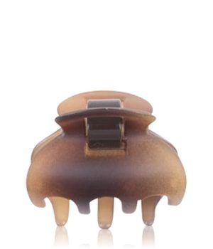 Solida Wasserwellklammer 4,5 cm x 3,7 cm braun Haarspangen 1 Stk