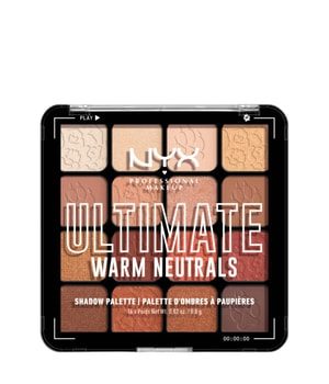 NYX-PROFESSIONAL-MAKEUP - Ultimate Shadow Palette Warm Neutrals, Multicolor