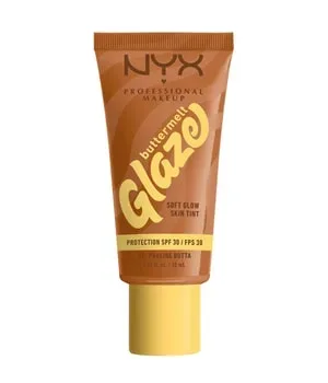 NYX-PROFESSIONAL-MAKEUP - Buttermelt Glaze Foundation LSF 30, 30 ml,  Praline Butta