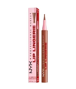 NYX-PROFESSIONAL-MAKEUP - Lip Lingerie Lip Liner Stain Seamless All Day Stain Waterproof, 1 ml, Naughty Nude