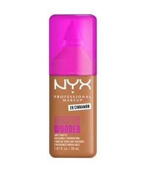 NYX Professional Makeup Make 'EM Wonder Soft Matte Flüssige Foundation 30 ml Nr. 28 - Cinnamon