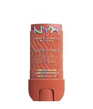NYX-PROFESSIONAL-MAKEUP - Buttermelt Stix Glow Boosting Stix bis zu 8h Halt, 5 g, That's On Melt