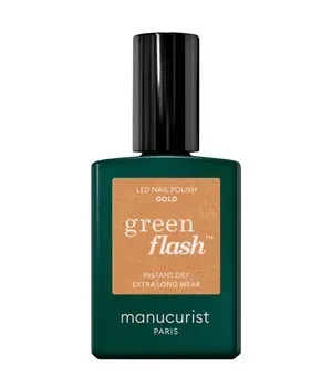 manucurist Green Flash Gel Nagellack 15 ml Gold