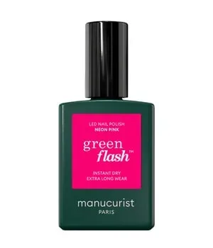 manucurist Green Flash Gel Nagellack 15 ml Neon Pink