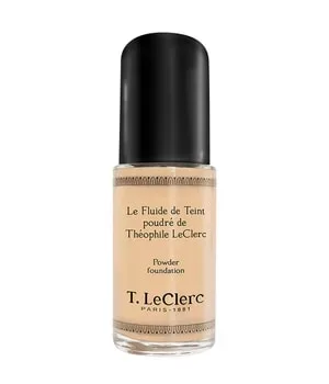 T.LeClerc Powdery Complexion Fluid Creme Foundation 30 ml Nr. 02 - Clair Rosé Mat