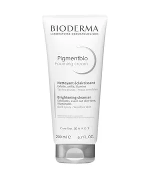 BIODERMA - Pigmentbio Foaming Cream – Aufhellende Reinigungscreme - gegen braune Flecken, 200 ml