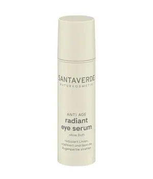 Santaverde radiant eye serum ohne Duft Augenserum 10 ml