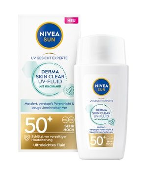 NIVEA NIVEA SUN Derma Skin Clear UV-Fluid LSF50+ Sonnenschutz 40 ml