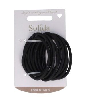 Solida Haargummis schwarz, 5 cm, 9 Stk. Haargummi 9 Stk