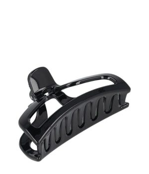 Solida Haarklammer schwarz shiny 9,5 cm Haarspangen 1 Stk