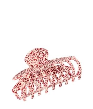 Solida Haarklammer Acryl marmoriert rot Haarspangen 1 Stk