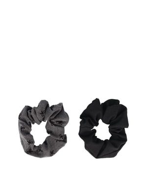 Solida Scrunchie schwarz, grau 11 cm Haargummi 1 Stk