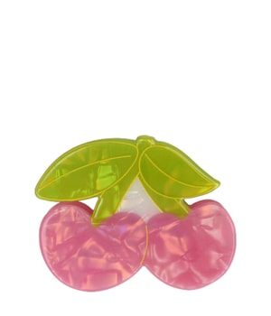 Solida Haarklammer Acryl Krisch-Strasssteine grün, rosa Haarspangen 1 Stk