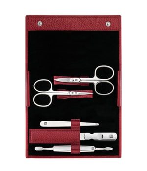 ZWILLING Beauty Classic Manicure Set 5pcs. Leather, Red Hand- & Nagelpflegesets 1 ct