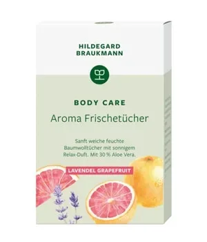 Hildegard Braukmann Body Care Lavendel Grapefruit Erfrischungstücher 1 x 10 Stk