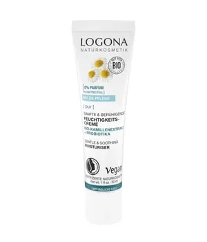 Logona PUR Feuchtigkeitscreme Kamille & Probiotika 30 ml