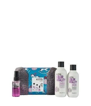 KMS Colorvitality Geschenkset für glanzloses,blondes Haar I Farbbrillanz I Anti-Gelbstich Haarpflegeset 1 Stk