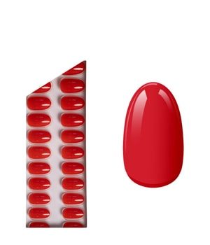 Miss Sophie Press On Nails Lipstick Red Press On Nails Short Round Kunstnägel 1 x 32 Stk