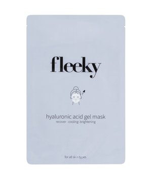 fleeky Hyaluronic Acid Gel Maske Feuchtigkeit & Kühlung Gesichtsmaske 3 Stk