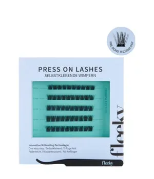 fleeky Press-On Lashes Glam ? voluminöser Look Wimpern 50 Stk Let's Get Married