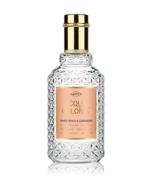 4711 Acqua Colonia White Peach & Coriander Eau de Cologne Splash & Spray Damenparfum 50 ml