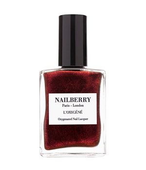 Nailberry Very Merry Merlot Nagellack 15 ml Pearlised burgundy noir