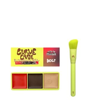 Made By Mitchell Mini Curve Cases Blursh, Bronze, Glow Make-up Palette 1 Stk Deep