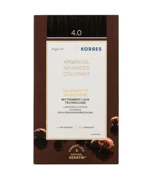KORRES Arganöl Hochentwickelte Haarcoloration Braun / Mittelbraun 4.0 Haarfarbe 1 Stk