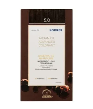 Korres Argan OIL Hochentwickelte Haarcoloration Light Brown / Hellbraun 5.0