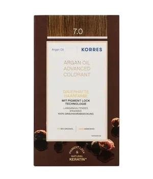 KORRES Arganöl Hochentwickelte Haarcoloration Blonde / Mittelblond 7.0 Haarfarbe 1 Stk