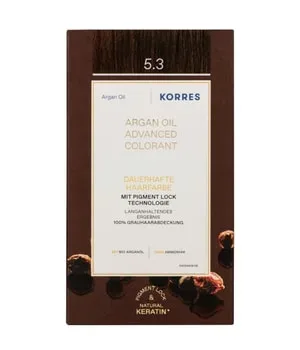 Korres Argan OIL Hochentwickelte Haarcoloration Golden Honey Light Brown / Hellbraun Gold 5.3
