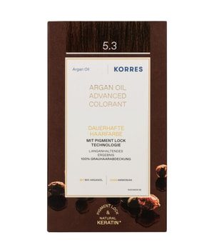 Korres Argan OIL Hochentwickelte Haarcoloration Golden Honey Light Brown / Hellbraun Gold 5.3