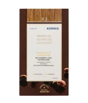 Korres Argan OIL Hochentwickelte Haarcoloration Golden Honey Light Blonde / Honigblond 8.3