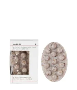 KORRES Peelende Körperseife Seetangkörner & Koffein Körperpeeling 125 g