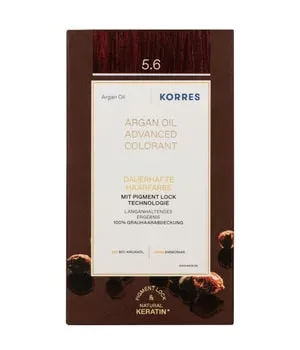 KORRES Argan Oil Hochentwickelte Coloration 5.6 Hellbraun Rot