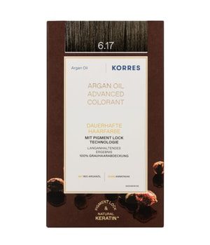 KORRES Arganöl Hochentwickelte Haarcoloration / Dunkelblond Beige 6.17 Haarfarbe 1 Stk