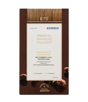 KORRES Arganöl Hochentwickelte Haarcoloration / Golden Caramel 8.73 Haarfarbe 1 Stk
