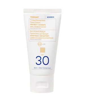 KORRES Yoghurt Getönte Sonnencreme für das Gesicht SPF30 Sonnenschutz 50 ml Damen