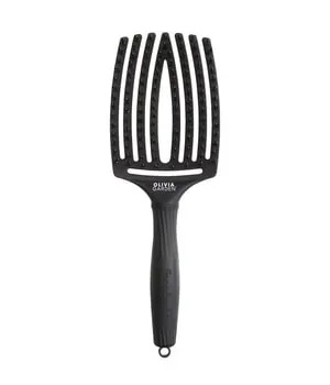 Olivia Garden Fingerbrush Care Iconic Boar & Nylon Full Black Haarb&uuml;rste schwarz L