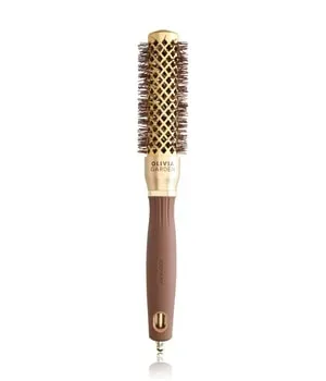 Olivia Garden Expert Blowout Shine Wavy Bristles Gold & Brown 25 mm