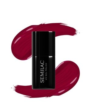Semilac UV Colours UV Gel Polish Gel Nagellack 7 ml 071 Deep Red