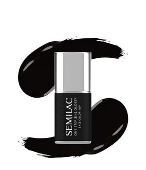Semilac 3in1 One Step Glossy Gel Nagellack 7 ml S190 The Black