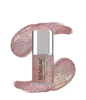 Semilac 3in1 One Step Glossy Gel Nagellack 7 ml S250 Glitter Pink