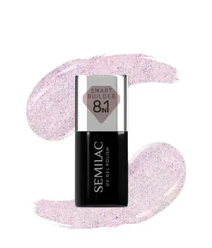 Semilac Smart Builder Gel Nagellack 7 ml 806 Glitter Delicate Pink