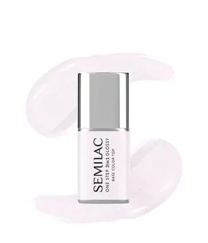 Semilac 3in1 One Step Glossy Gel Nagellack 7 ml S252 Milky Pink
