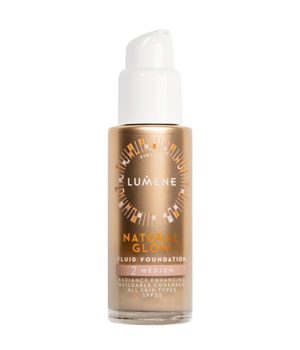 Lumene Natural Glow Fluid Foundation SPF20 Flüssige Foundation 30 ml 2 Medium
