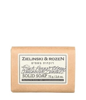 Zielinski & Rozen Pink Pepper, Elemi, Cinnamon, Leather Stückseife 75 g