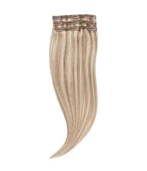 Rapunzel of Sweden Classic Clip-ins Straight / Light Volume / 3 pieces M7.3/10.8 Cendre Ash Blonde Mix 40 cm Haarverlängerung 52.5 g