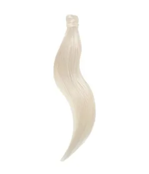Rapunzel of Sweden Ponytail Straight / Clip-in / Light Volume 10.7 Light Grey 40 cm Haarverlängerung 45 g